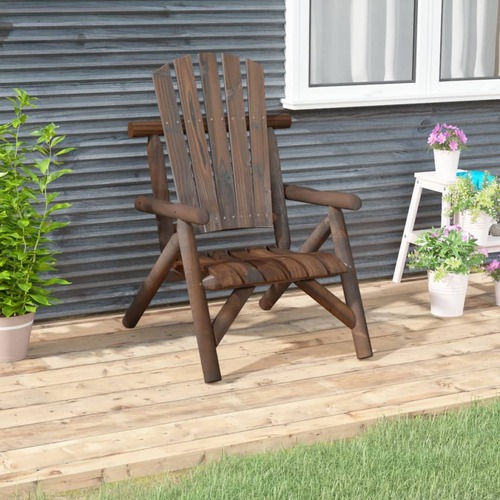 Garden Chair 68x86x103 cm Solid Wood Spruce